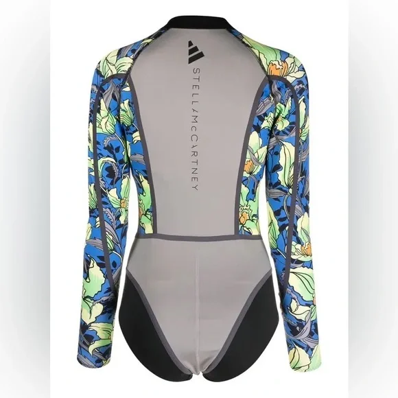 ADIDAS by Stella McCartney MULTICOLOUR One-piece swimsuit - Picture 2 of 8